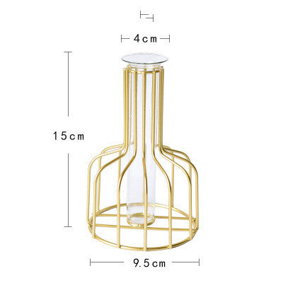 Nordic iron plant holder