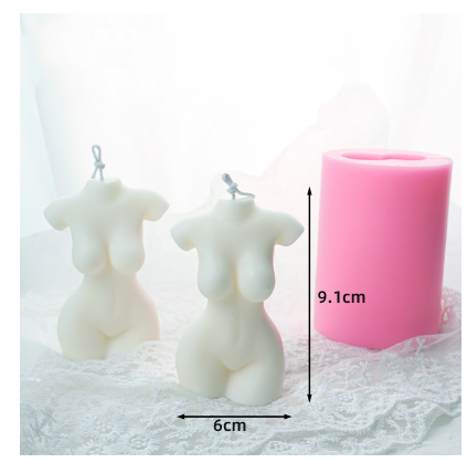 Body Figure Aromatic Candle
