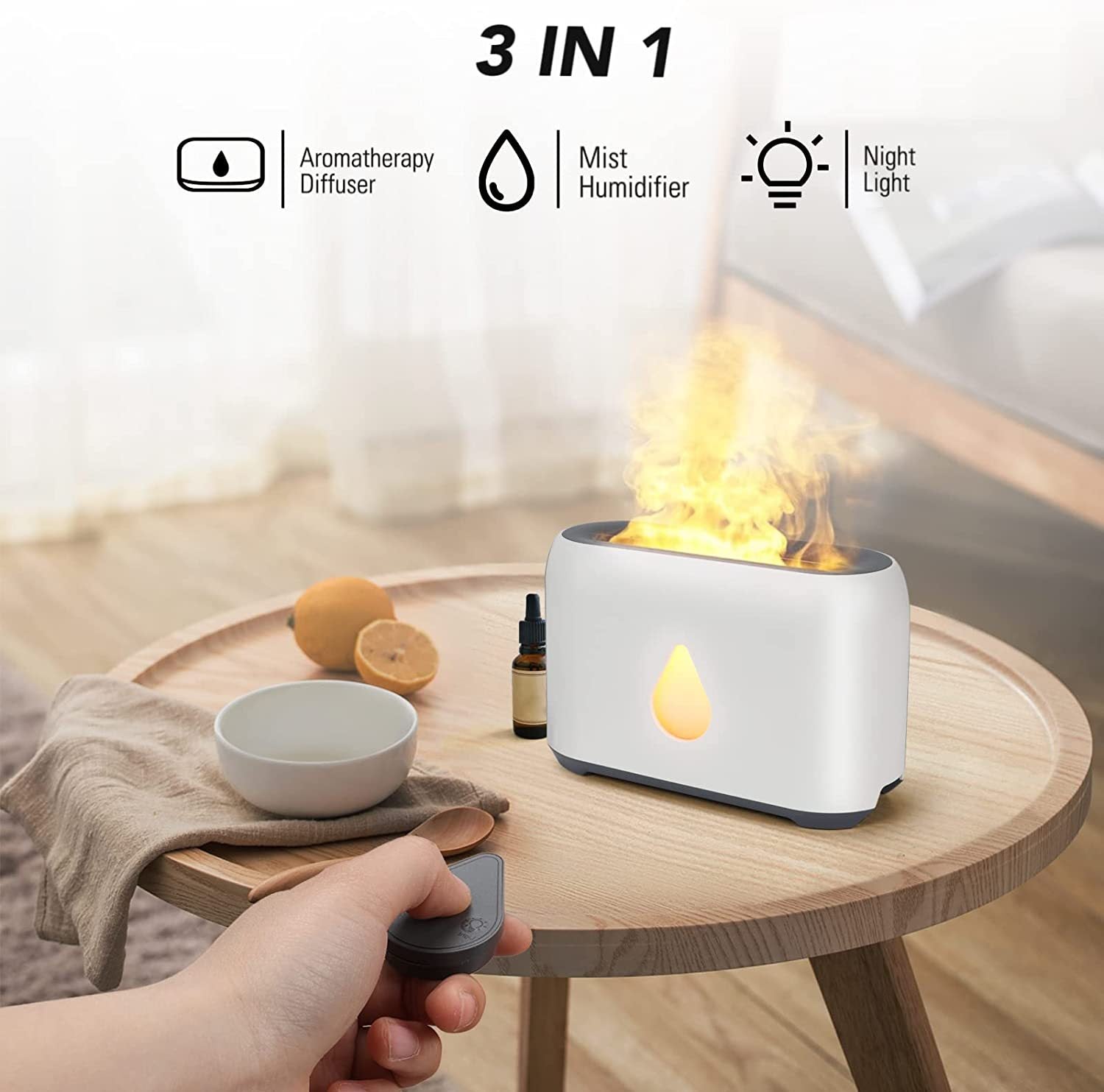 Flame Air HumidifierDiffuser