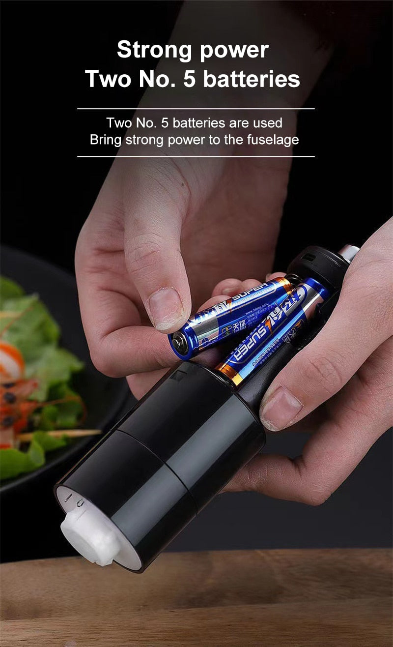 Salt Pepper Grinder Set