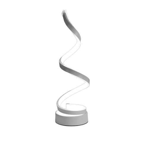 modern spiral table lamp