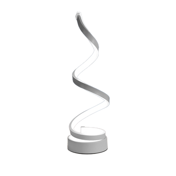 modern spiral table lamp