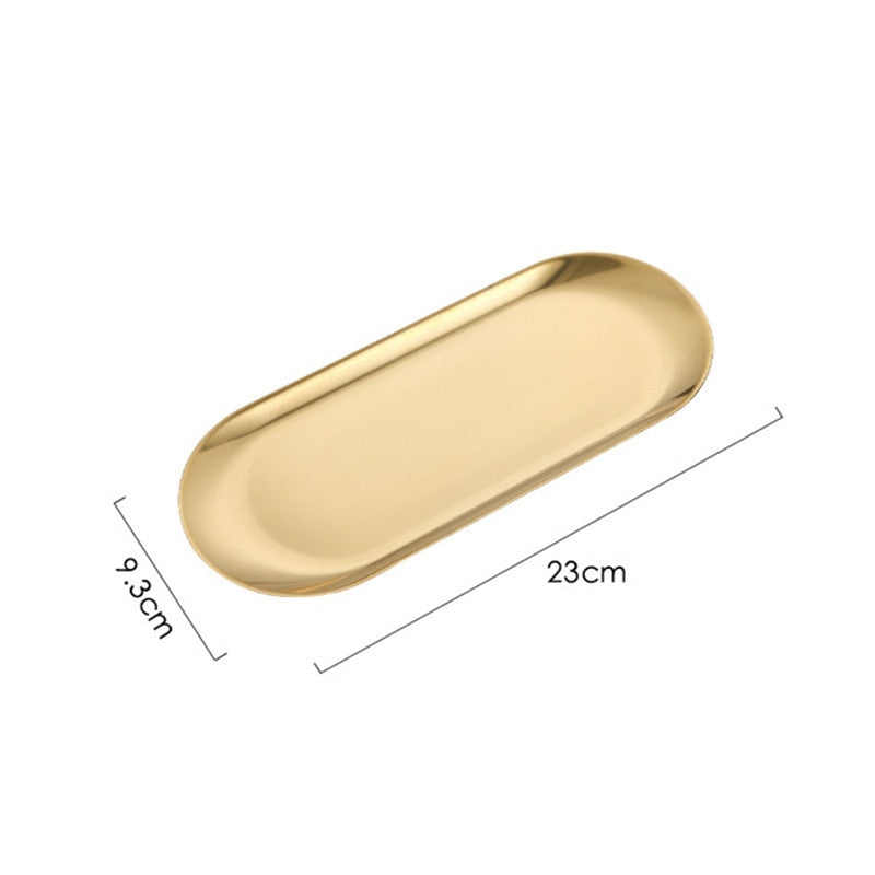 Nordic Style Oval Tray