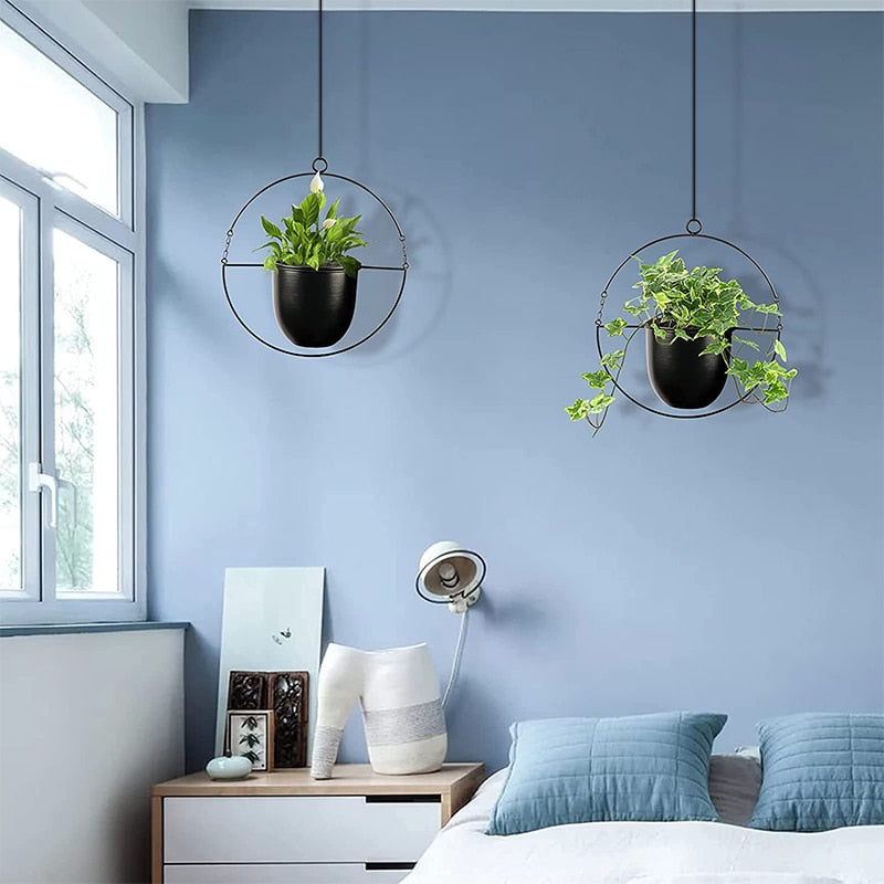 Nordic Metal Hanging Flower Pot