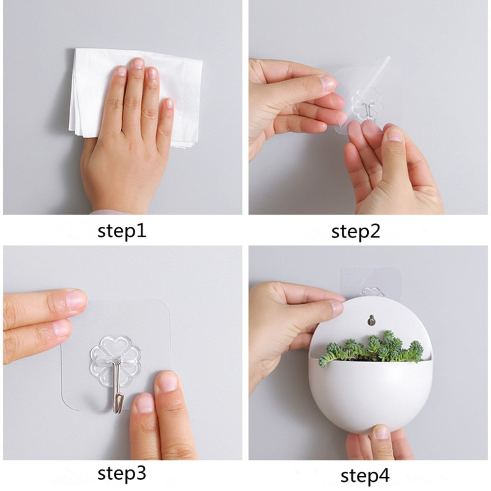 Wall-mounted Hanging Plant Pot