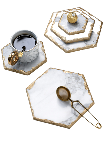 Natural Marble Tray Coaster