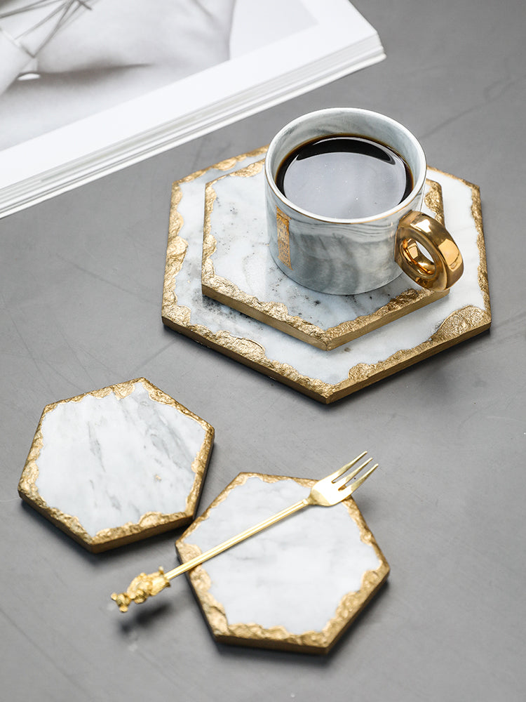 Natural Marble Tray Coaster
