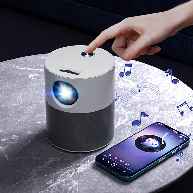 4K LED mini projector